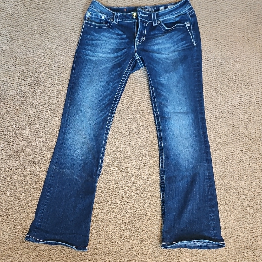 Miss Me Indigo Wash Flare Jeans